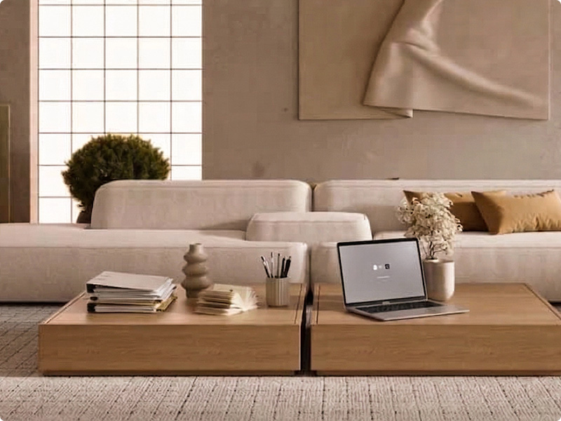 Светлый интерьер квартиры